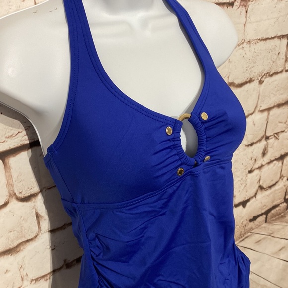 🆕Calvin Klein Halter Tankini, Size S - Picture 4 of 7
